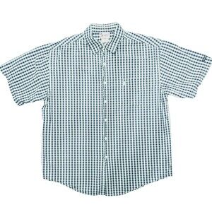 Walt Disney World Men's Mickey Mouse Blue & White Striped Shirt Size L